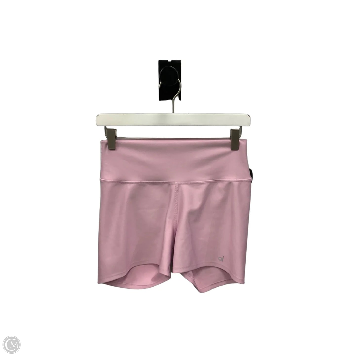 Athletic Shorts By Alo In Pink, Size: L