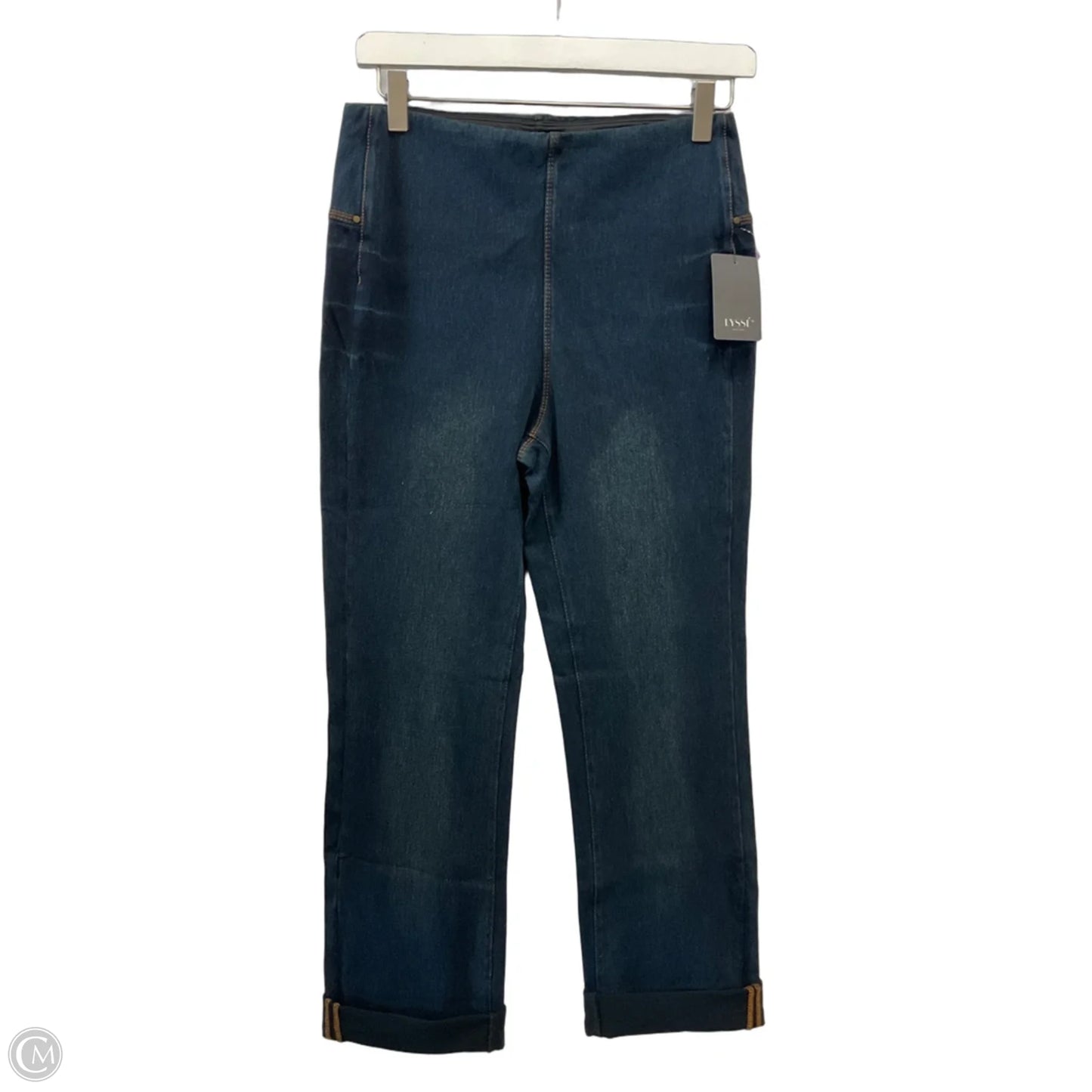 Jeans Straight By Lysse In Blue Denim, Size: 8