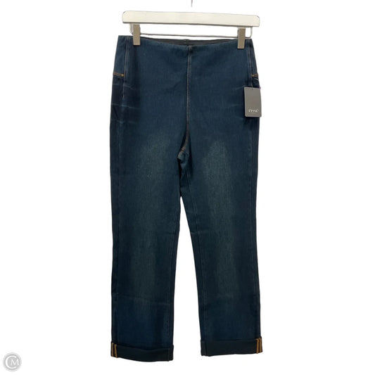 Jeans Straight By Lysse In Blue Denim, Size: 8