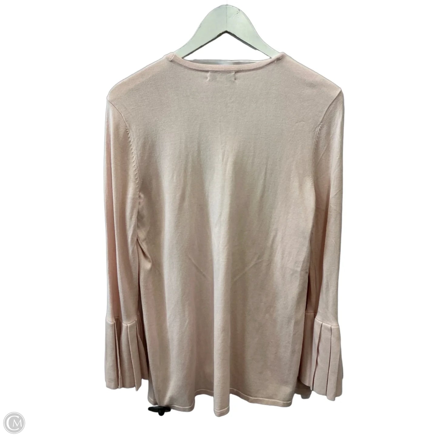 Sweater Cardigan By Charter Club In Pink, Size: S