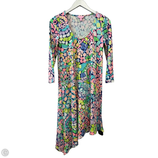 Dress Casual Midi By Lilly Pulitzer In Multi-colored, Size: S