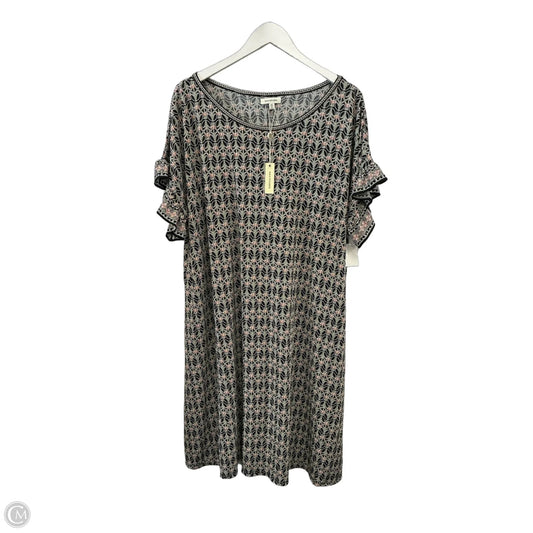 Dress Casual Midi By Max Studio In Multi-colored, Size: 3x