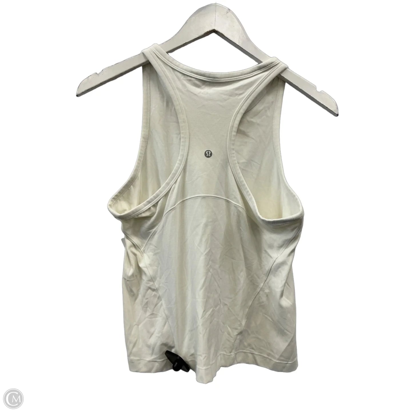 Athletic Tank Top By Lululemon In White, Size: L
