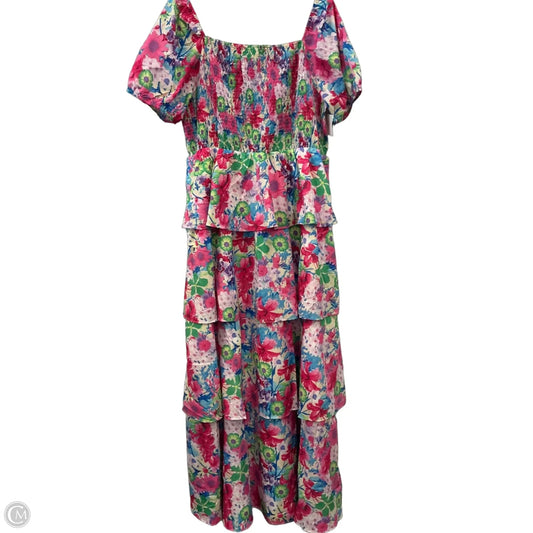 Dress Casual Maxi By Jess Lea In Multi-colored, Size: 2x