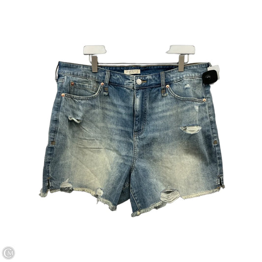 Shorts By Clothes Mentor In Blue Denim, Size: 18