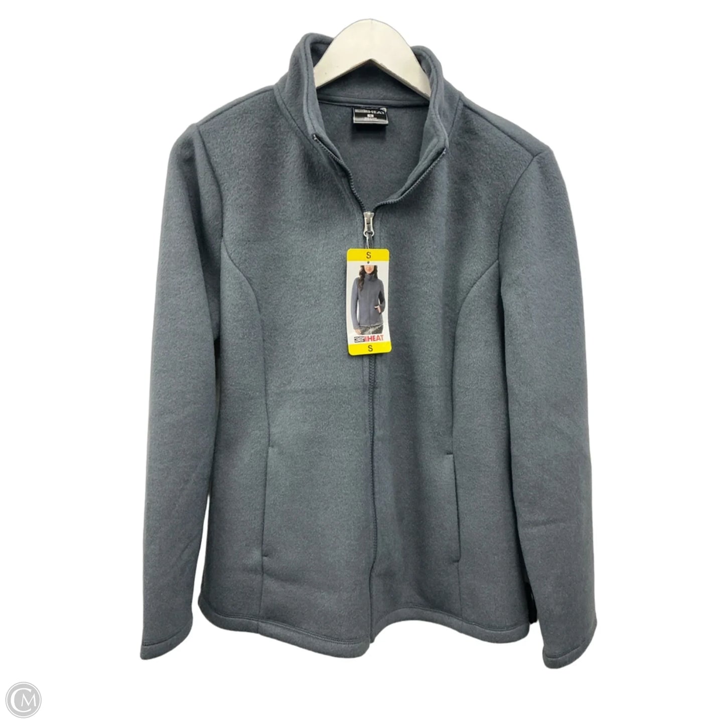 Athletic Jacket By 32 Degrees In Grey, Size: S