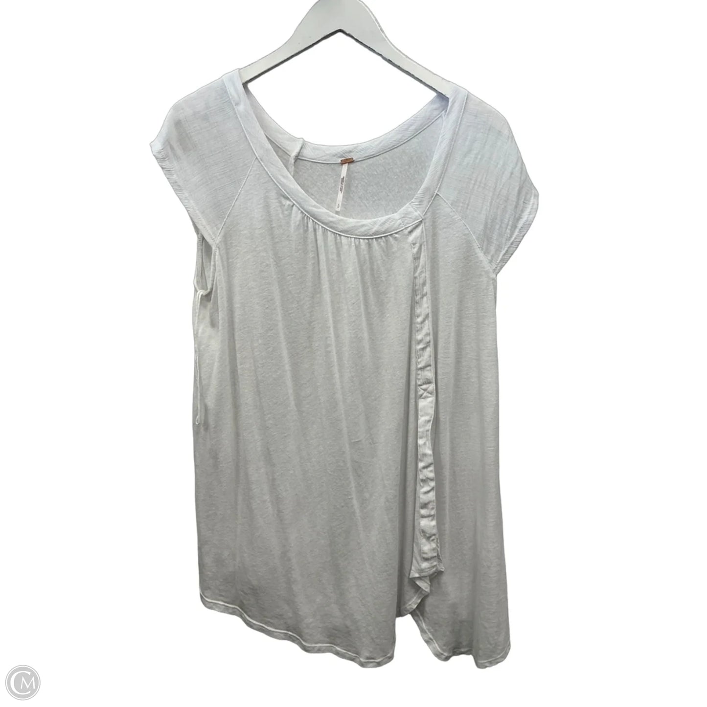 Top Short Sleeve By Free People In White, Size: S