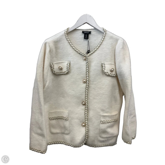 Blazer By Jones New York In White, Size: 1x