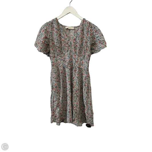 Dress Casual Short By Loft In Floral Print, Size: S