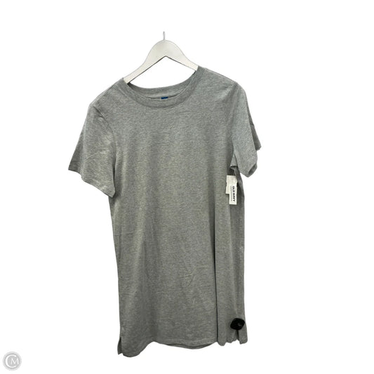 Dress Casual Midi By Old Navy In Grey, Size: M