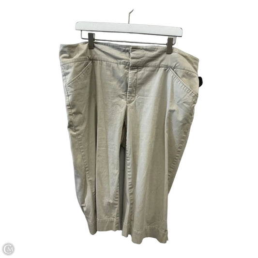 Capris By Dockers In Tan, Size: 18