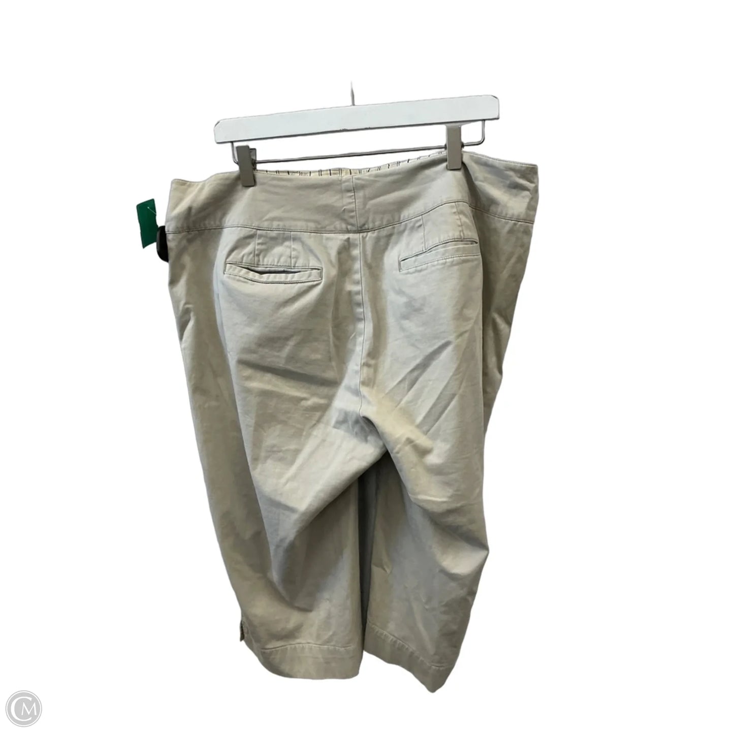 Capris By Dockers In Tan, Size: 18