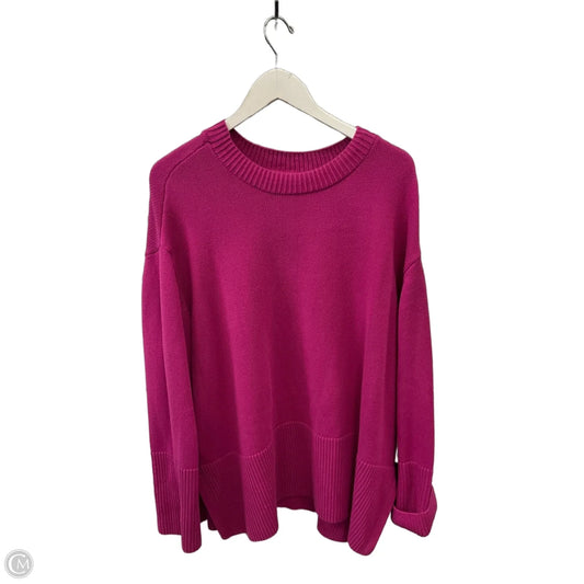 Sweater By Gap In Pink, Size: Xxl