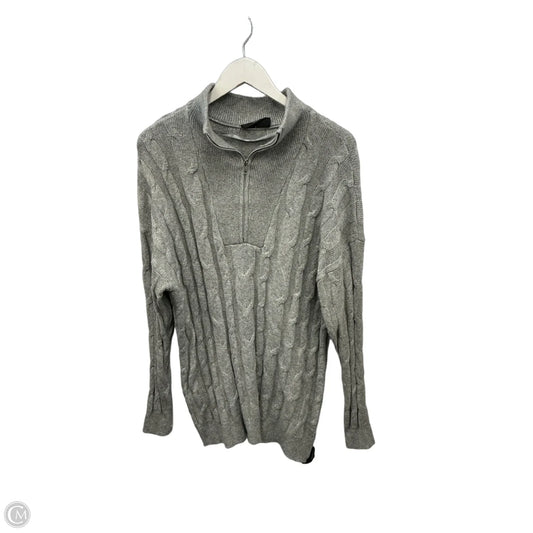 Sweater By Lane Bryant In Grey, Size: 2x