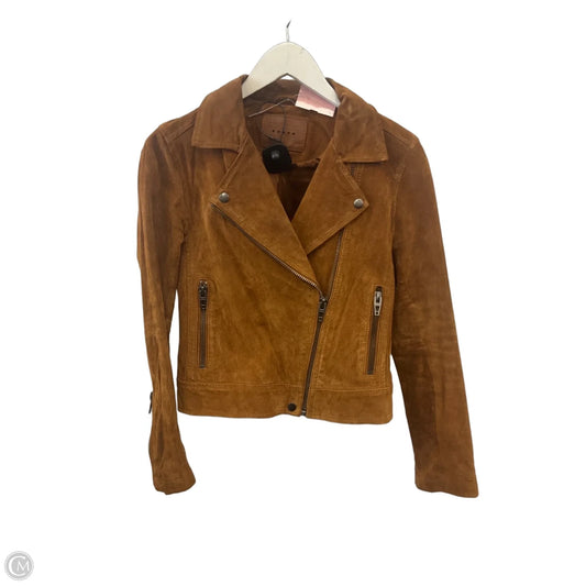 Jacket Moto By Blanknyc In Brown, Size: S