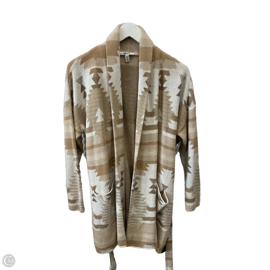 Sweater Cardigan By Splendid In Tan, Size: S