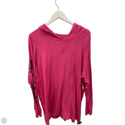 Top Long Sleeve By Torrid In Pink, Size: 2x