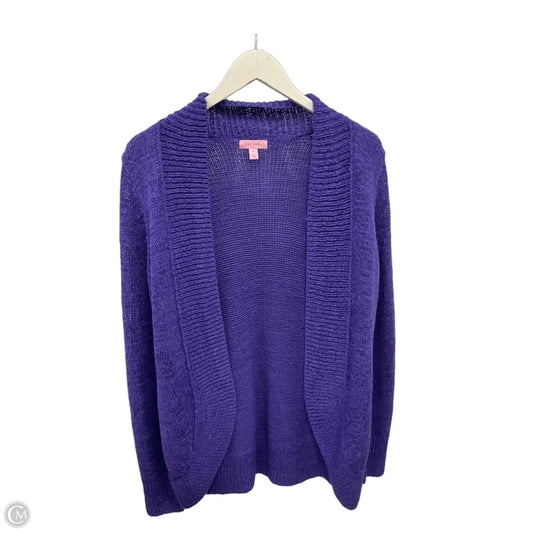 Cardigan Designer By Lilly Pulitzer In Purple, Size: M
