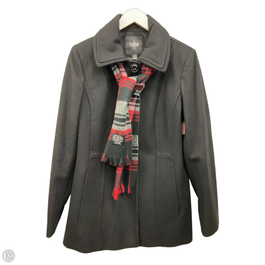 Coat Peacoat By London Fog In Black, Size: M