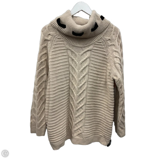Sweater Designer By Karl Lagerfeld In Cream, Size: M