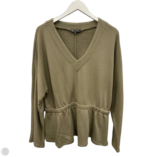 Top Long Sleeve By Dg2 In Green, Size: Xl