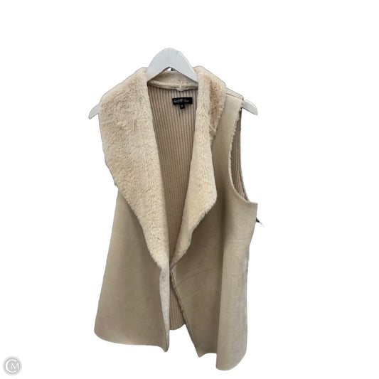 Vest Other By Clothes Mentor In Cream, Size: 1x