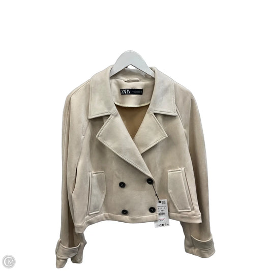 Jacket Other By Zara In Tan, Size: Xl