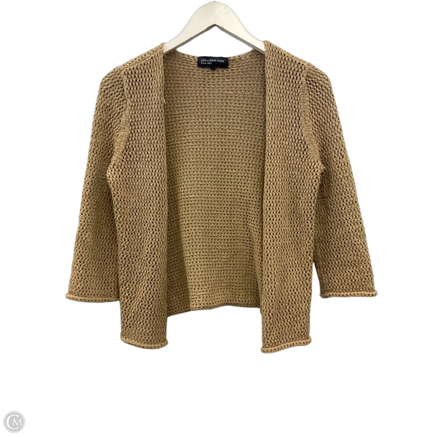 Cardigan By Jones New York In Tan, Size: S