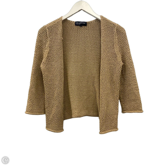 Cardigan By Jones New York In Tan, Size: S