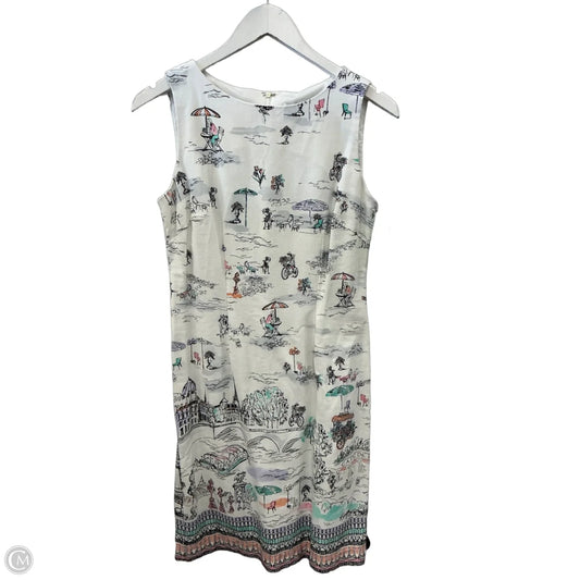 Dress Casual Midi By Clothes Mentor In White, Size: S