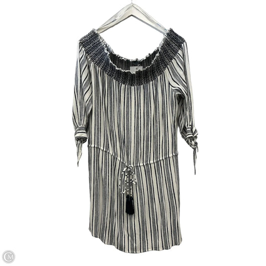 Dress Casual Short By Blue Island In Striped Pattern, Size: L