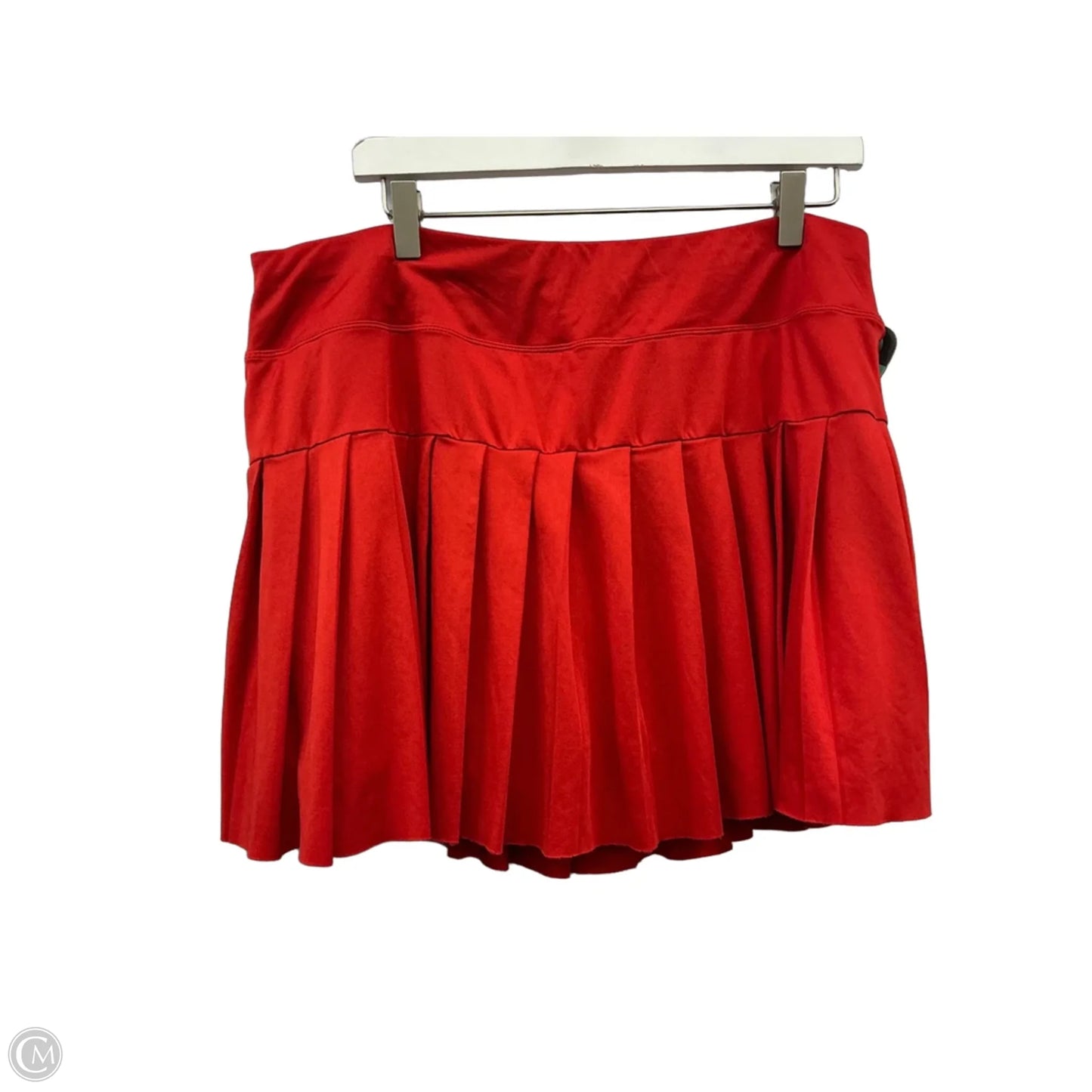 Athletic Skort By Clothes Mentor In Red, Size: Xxl