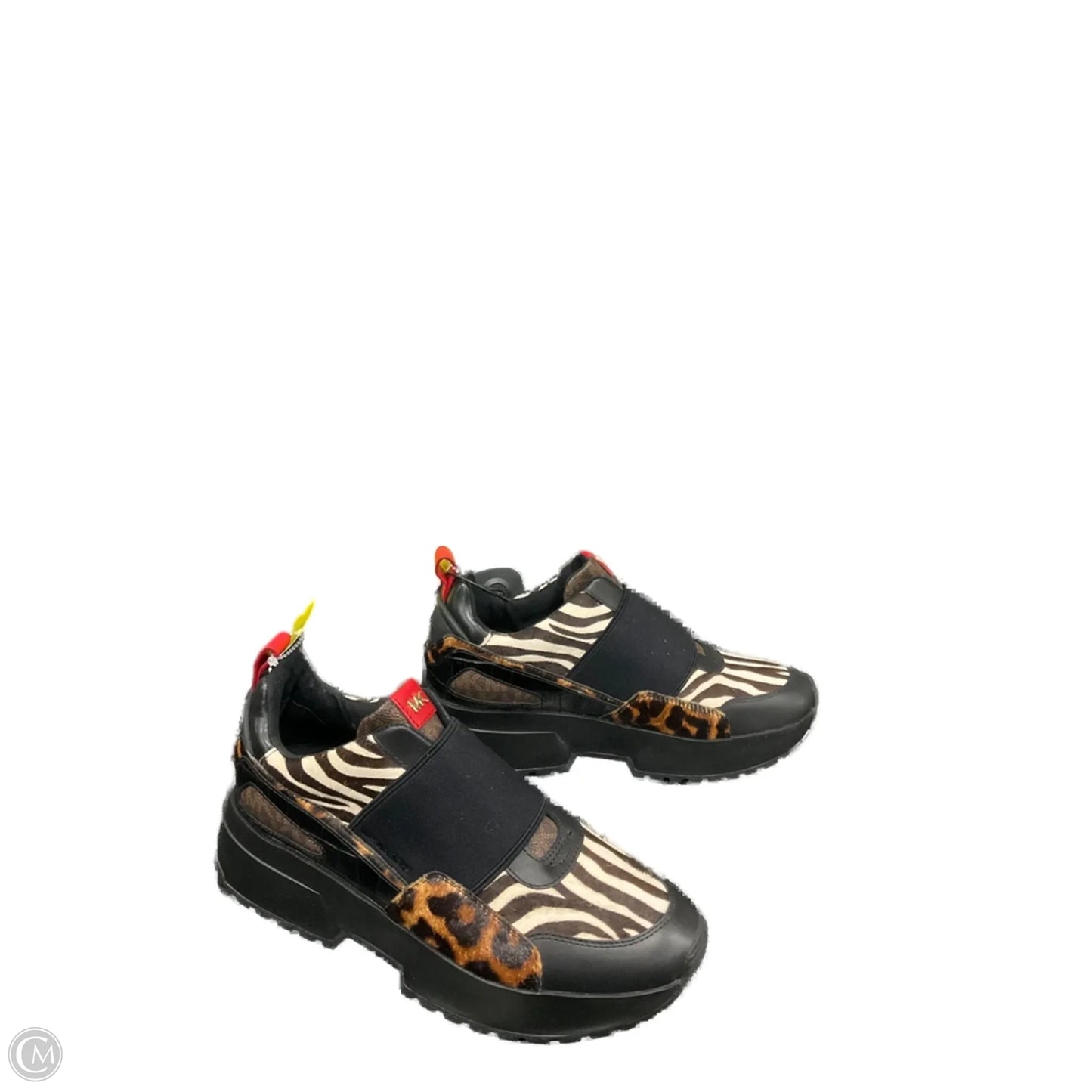 Shoes Designer By Michael Kors In Animal Print, Size: 8