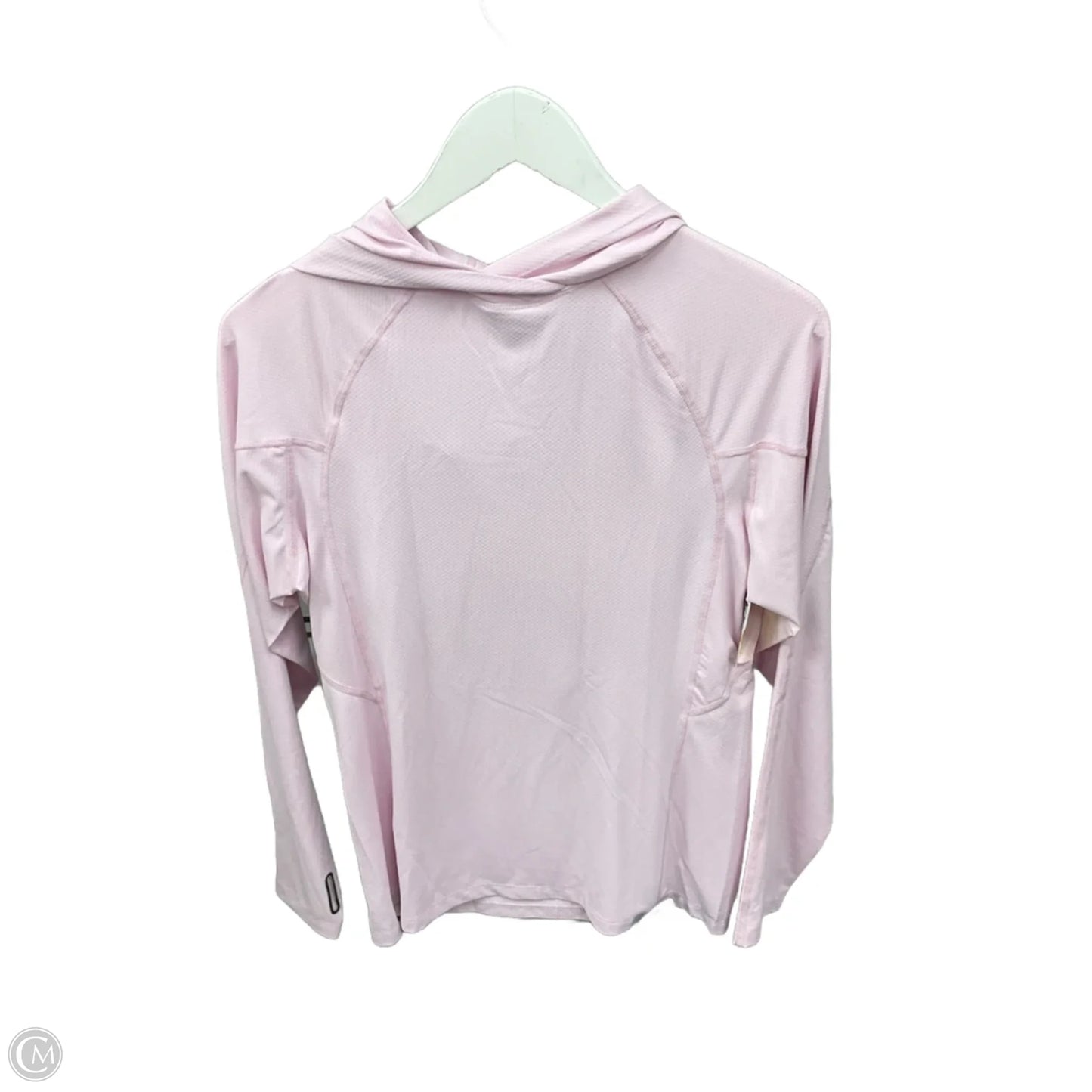 Athletic Top Long Sleeve Hoodie By Cmf In Pink, Size: S