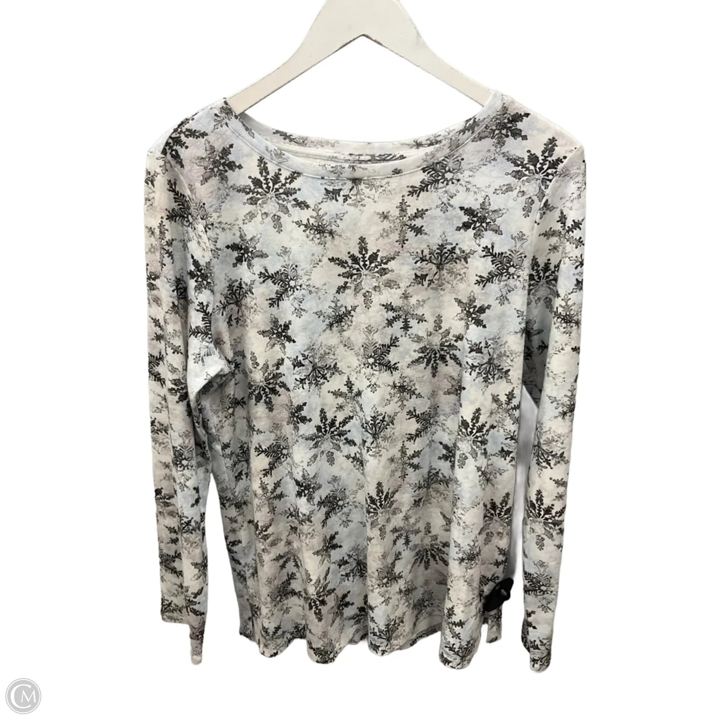 Top Long Sleeve By J. Jill In Multi-colored, Size: L