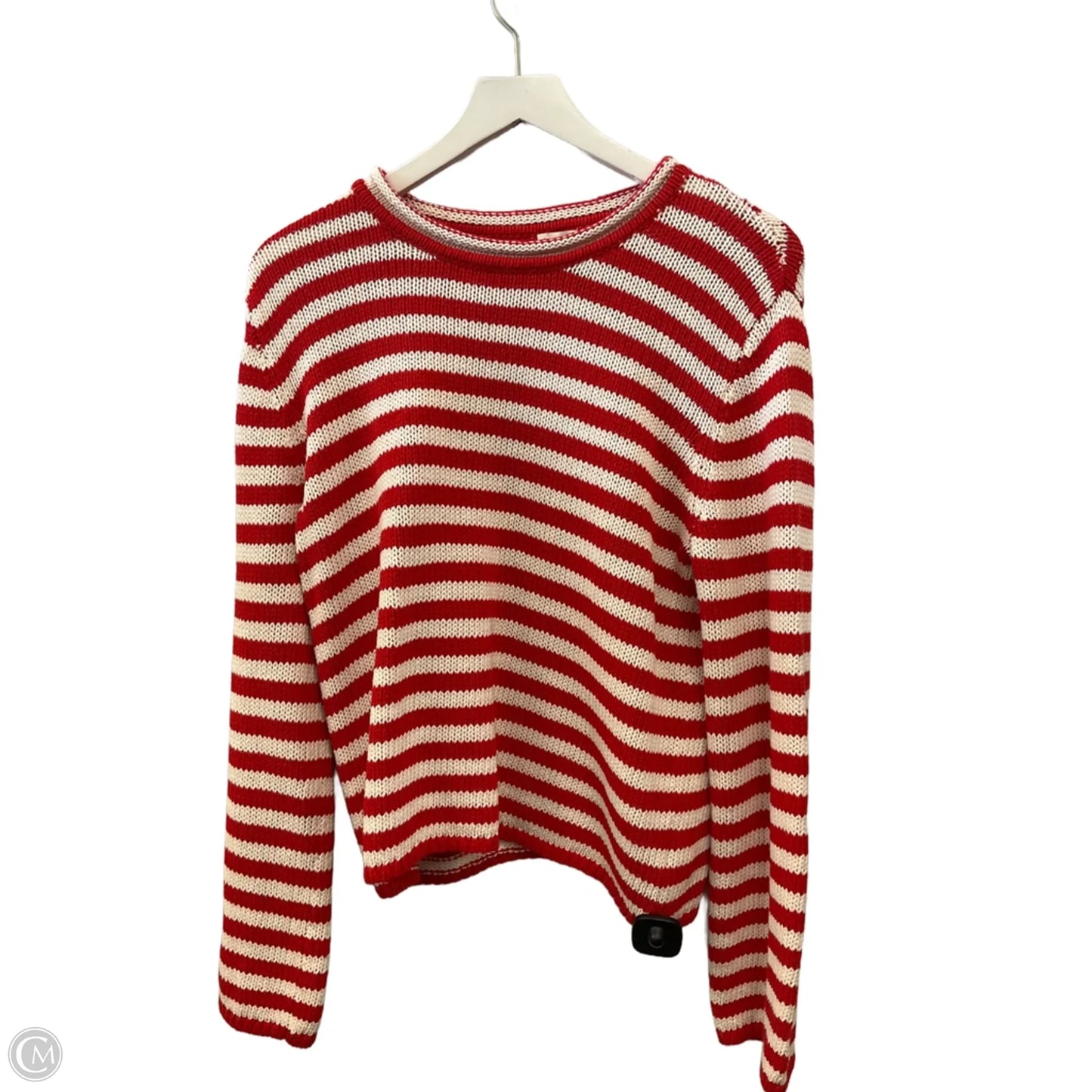 Sweater By A New Day In Red & White, Size: M