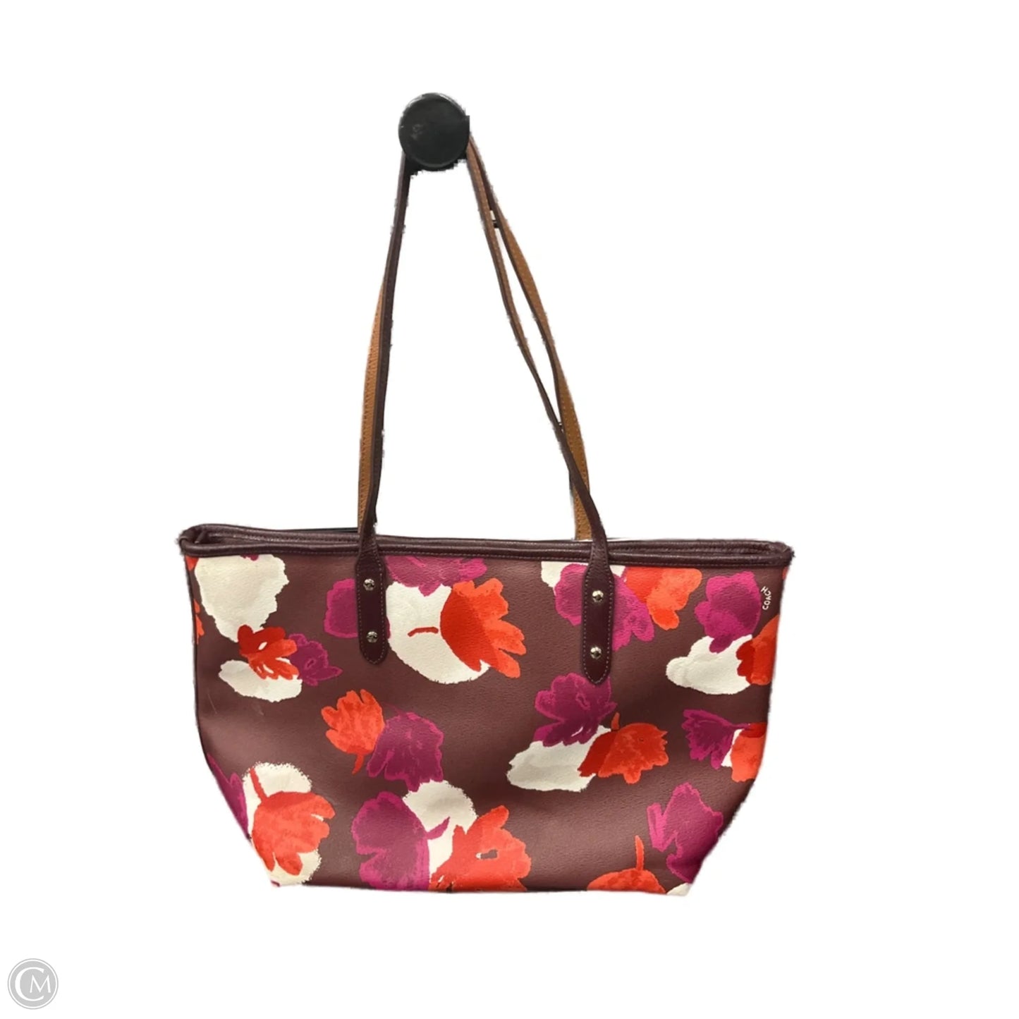 Tote Designer By Coach, Size: Medium