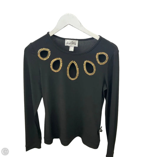 Top Long Sleeve By Joseph Ribkoff In Black, Size: M
