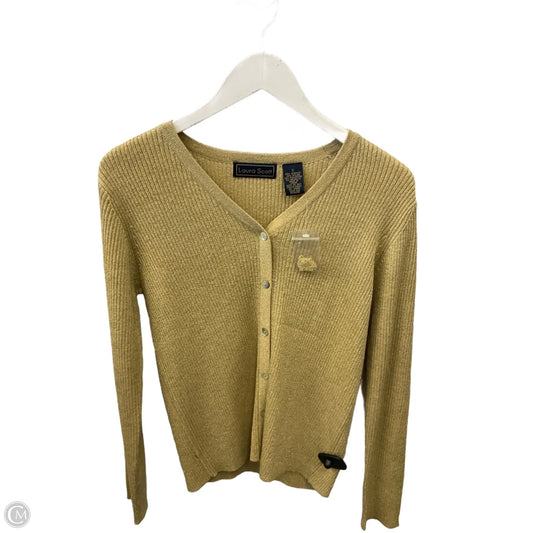 Cardigan By Laura Scott In Gold, Size: S