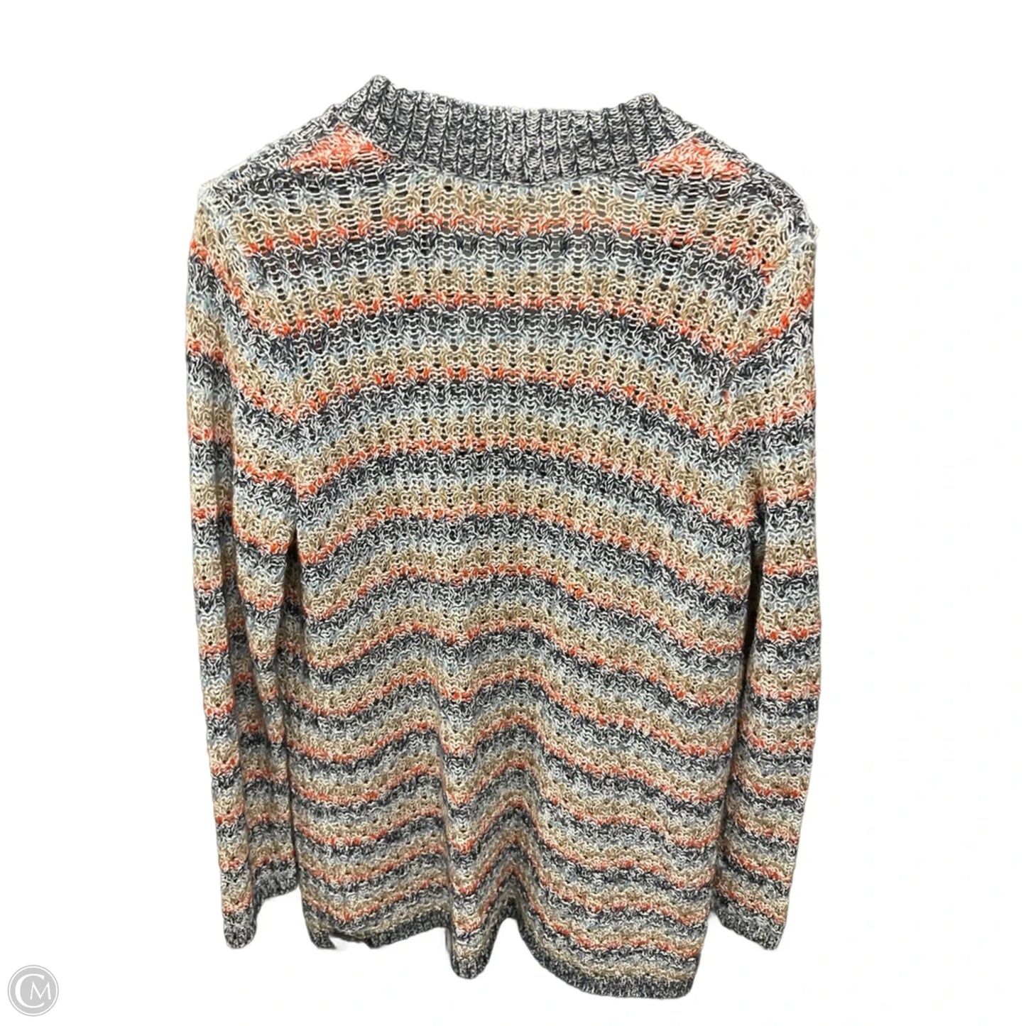 Sweater Cardigan By Coldwater Creek In Multi-colored, Size: Xl