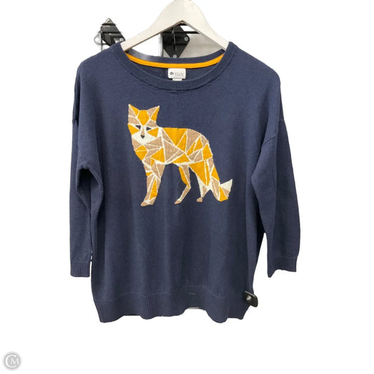 Sweater By Stylus In Navy, Size: L