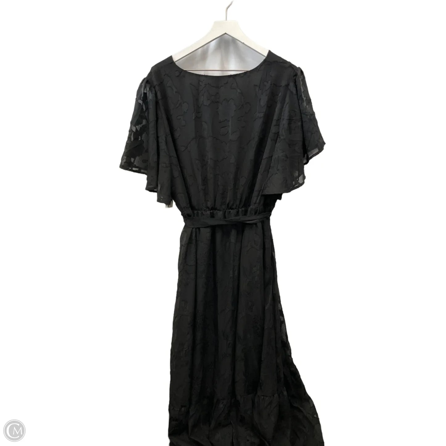 Dress Casual Midi By Clothes Mentor In Black, Size: 3x
