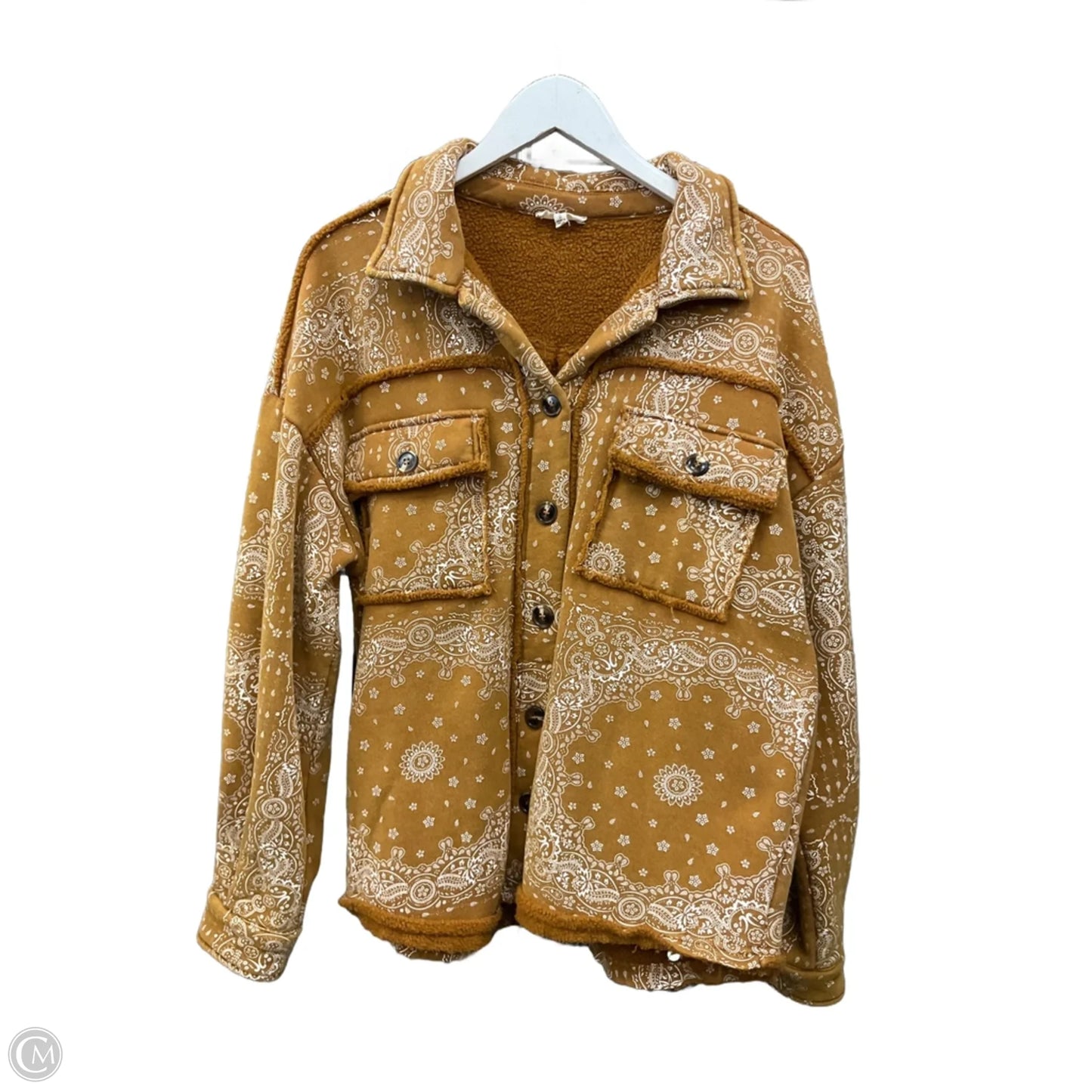 Jacket Other By Easel In Tan, Size: S