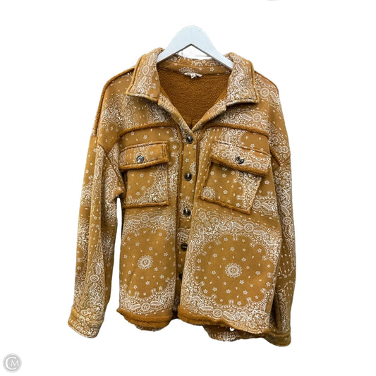 Jacket Other By Easel In Tan, Size: S
