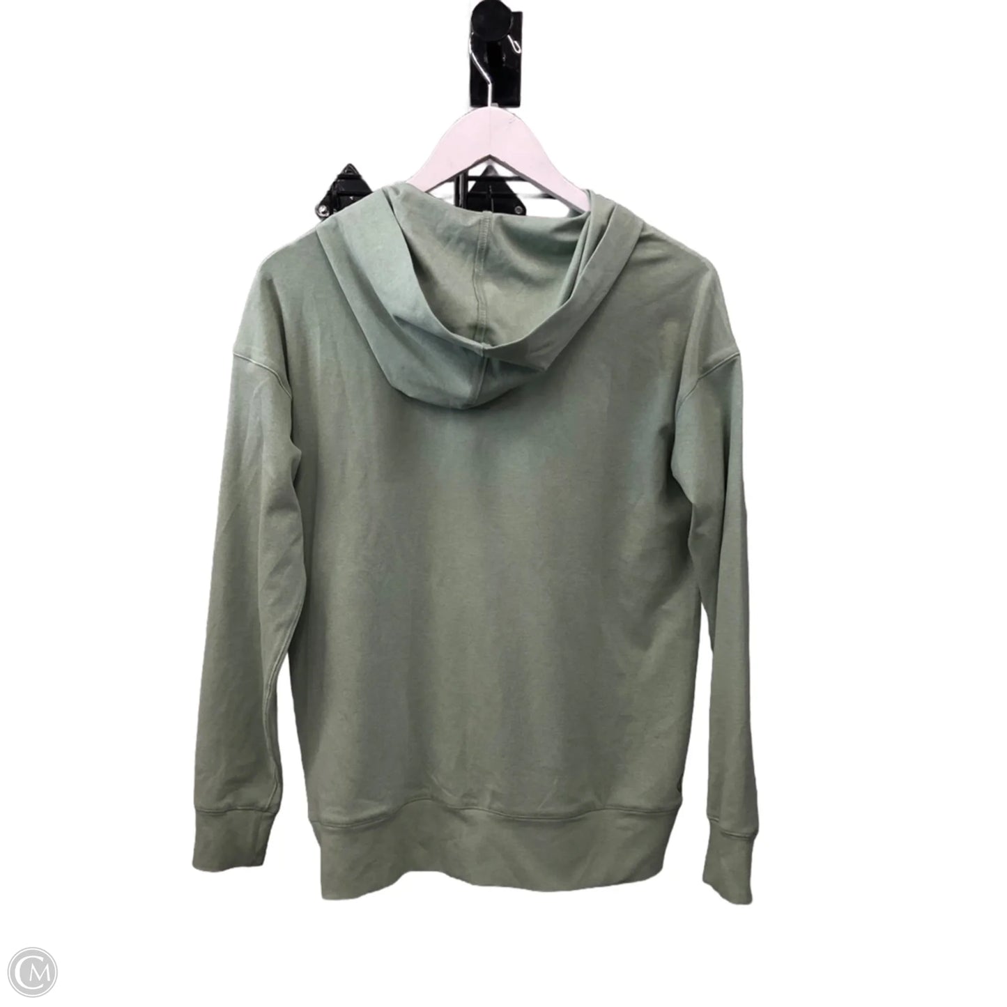 Athletic Top Long Sleeve Hoodie By Clothes Mentor In Green, Size: S