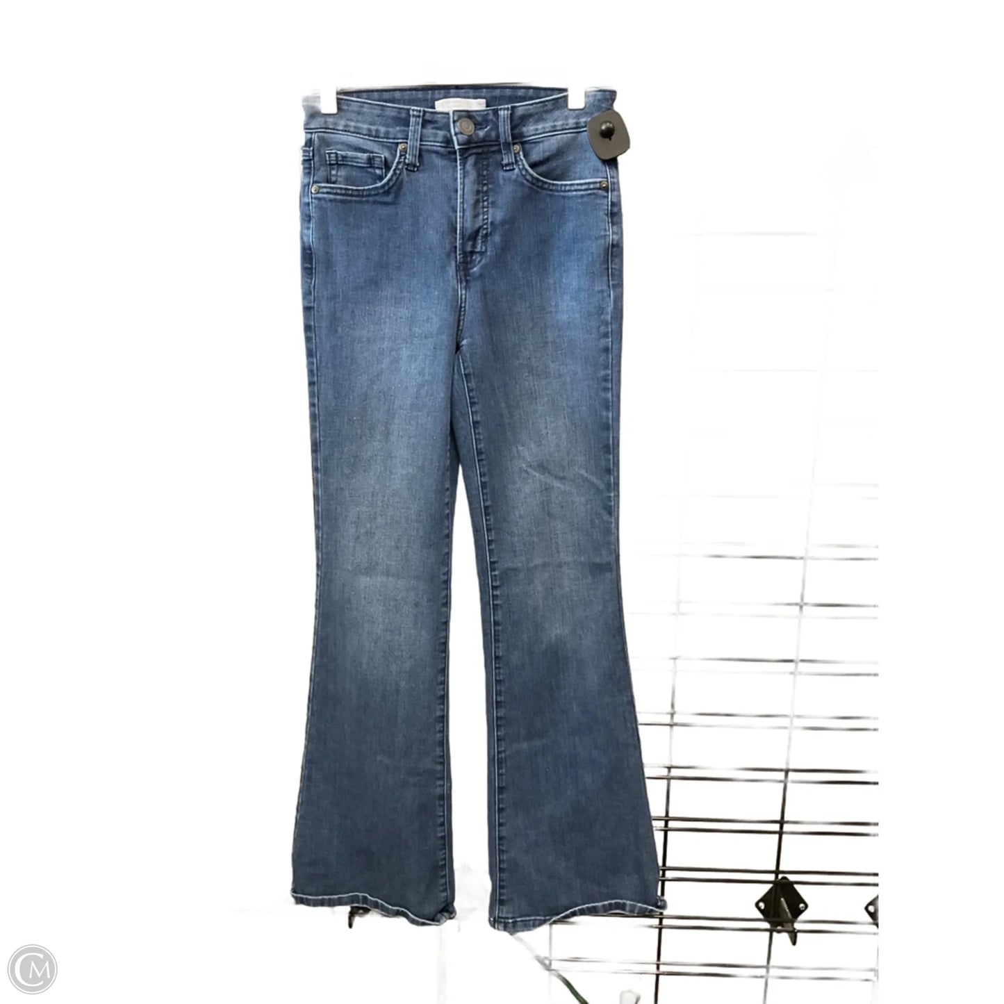 Jeans Flared By Lc Lauren Conrad In Blue Denim, Size: 2