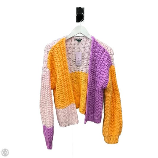 Sweater Cardigan By Wild Fable In Multi-colored, Size: S