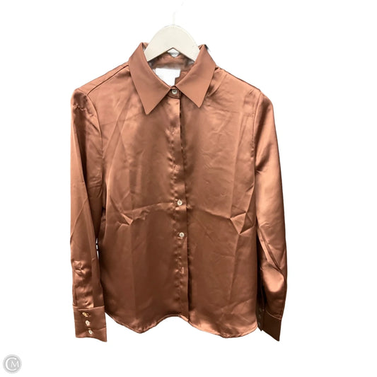 Blouse 3/4 Sleeve By Sincerely Jules In Bronze, Size: M