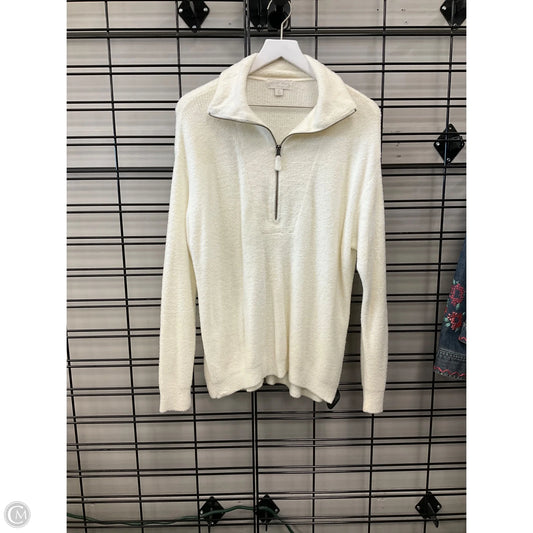 Sweater By Barefoot Dreams In White, Size: M