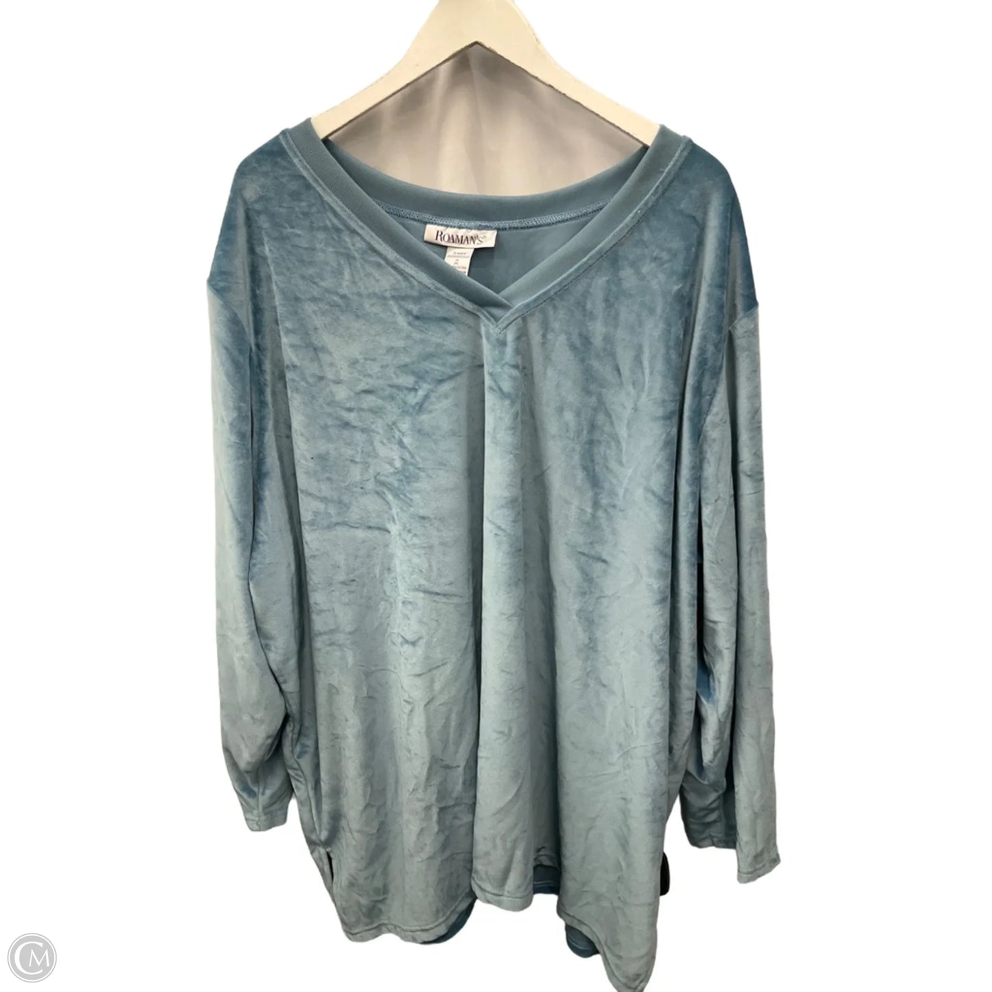 Lounge Set Pants By Romans In Blue, Size: 3x